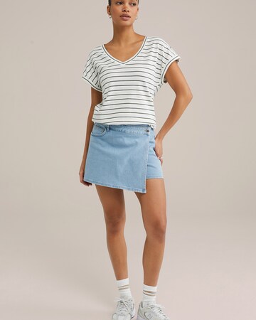 T-shirt WE Fashion en vert