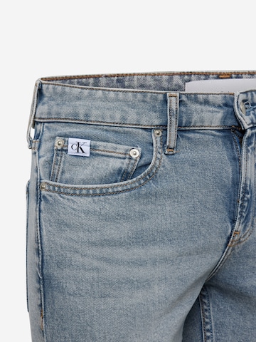 Coupe slim Jean Calvin Klein Jeans en bleu