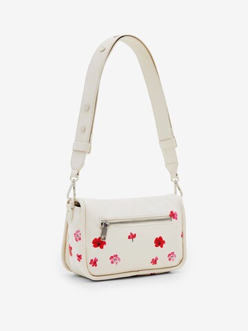 Desigual - Bolso de hombro en blanco