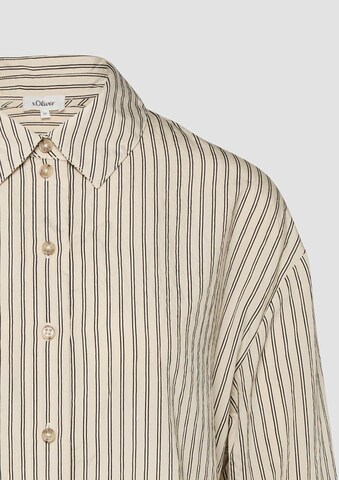 Chemisier s.Oliver en beige