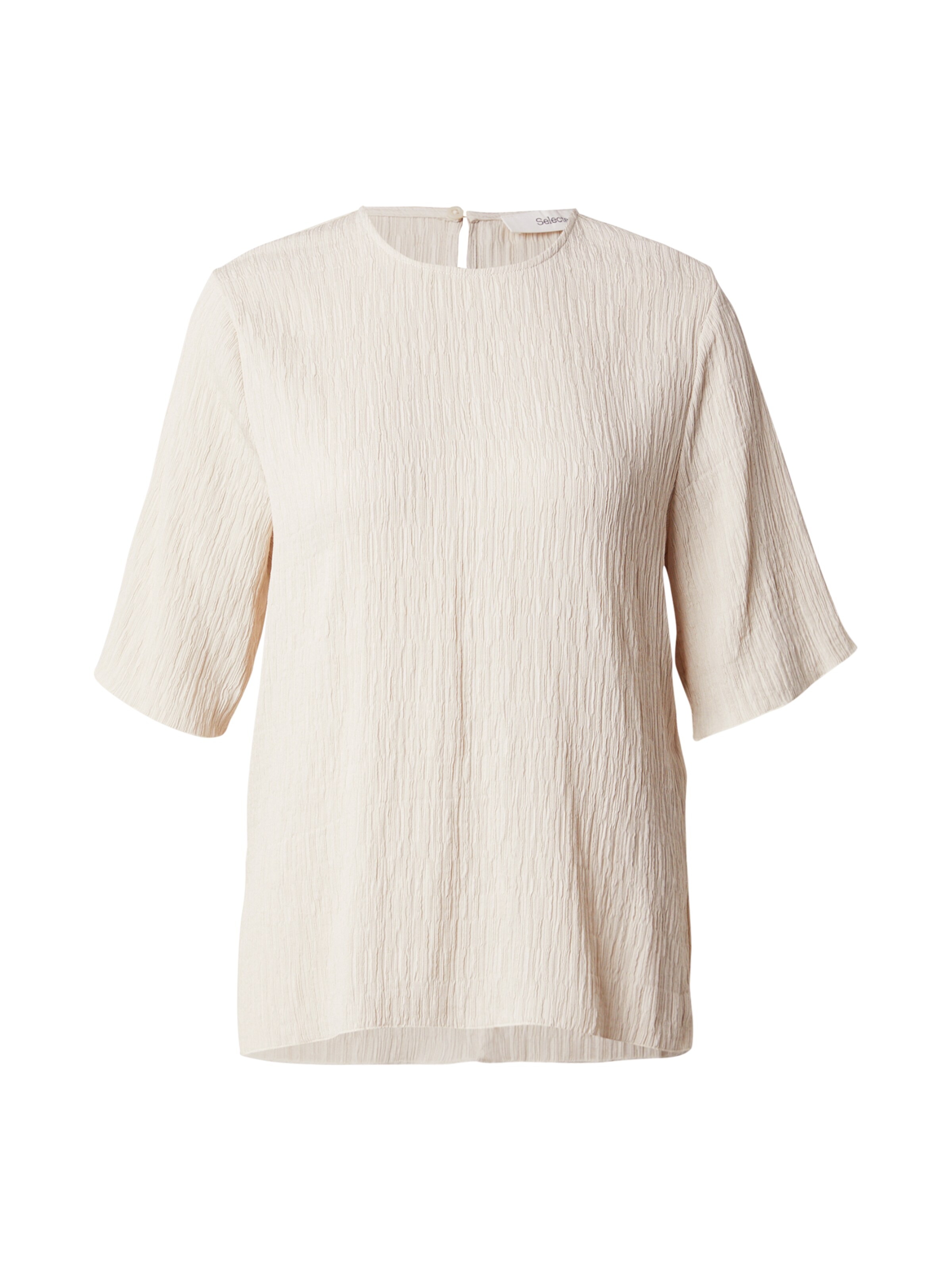 SELECTED Blouse 'SLFLUCIA' in Beige: front