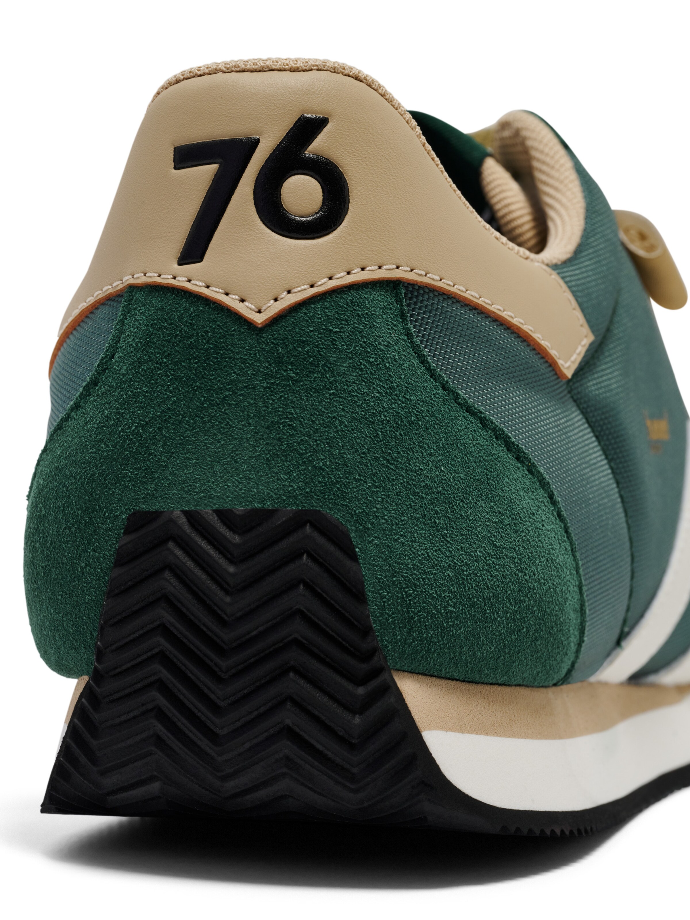 Baskets basses Hummel en vert