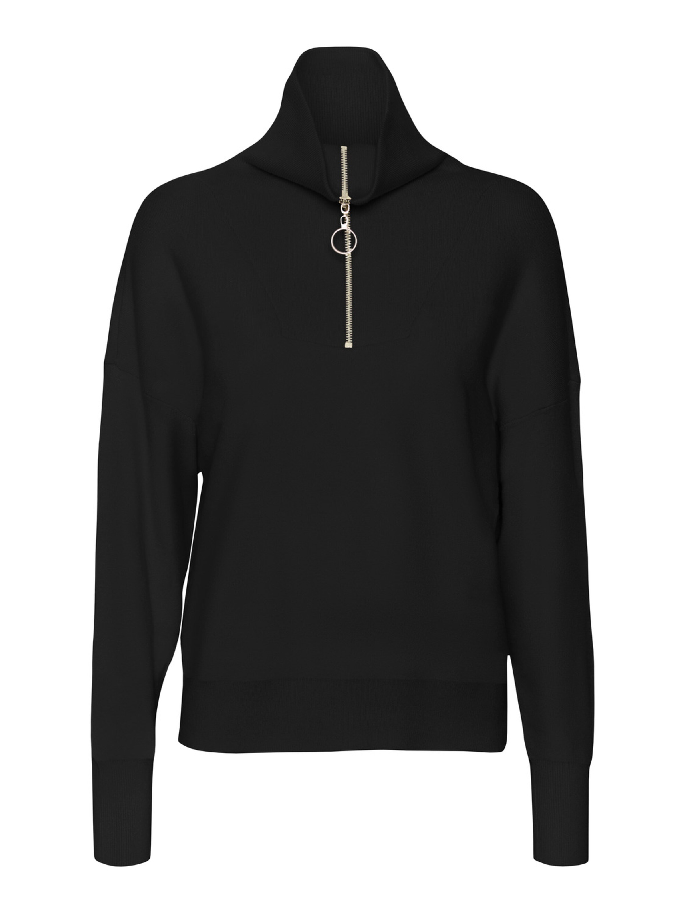 VERO MODA Pullover 'Saba' in Schwarz: Vorderseite