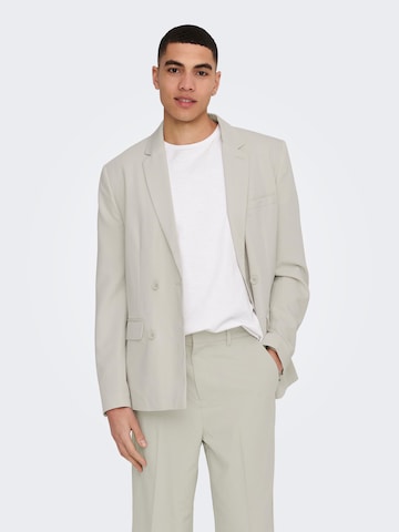 Only & Sons Regular fit Suit Jacket 'Phil' in Grey: front