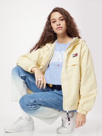 Tommy Jeans Between-Season Jacket 'Chicago' in Yellow