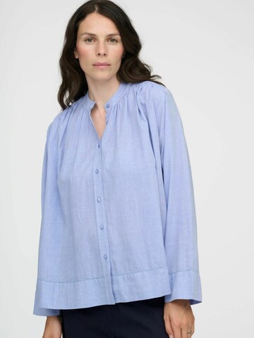moshi moshi mind Shirt 'July' in Blau: Vorderseite
