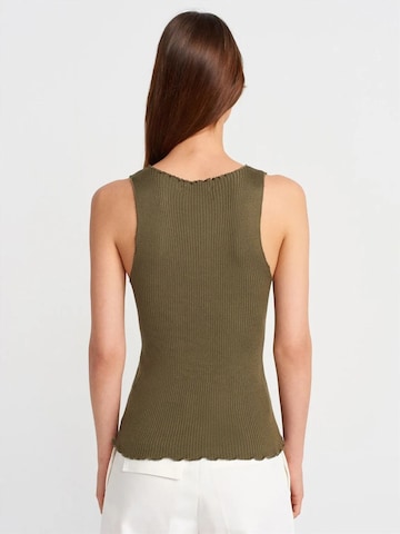 Dilvin Knit Cardigan 'Strickjacken' in Green
