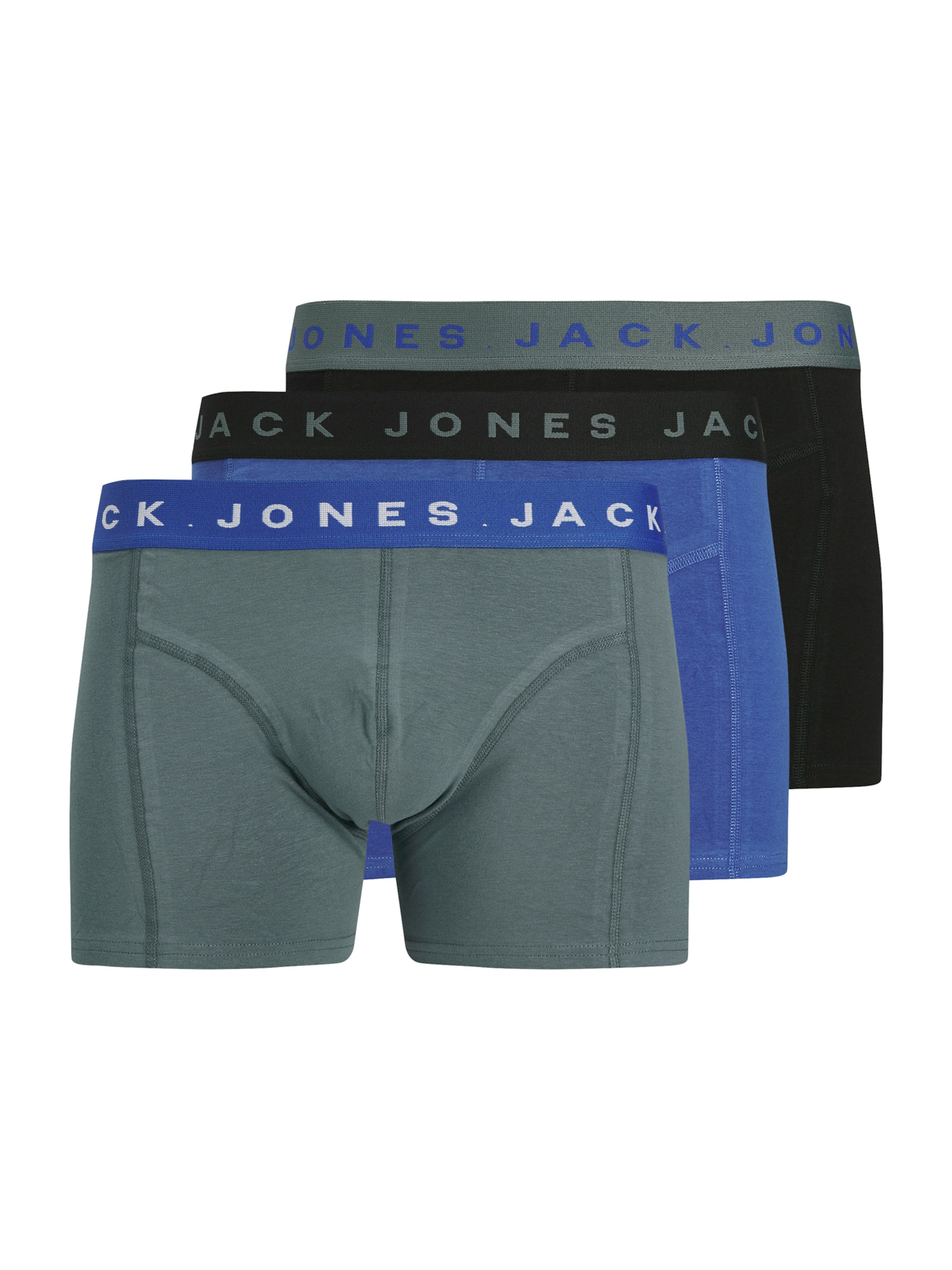 JACK & JONES Bokserid 'JACBENNETT', värv sinine: eest vaates
