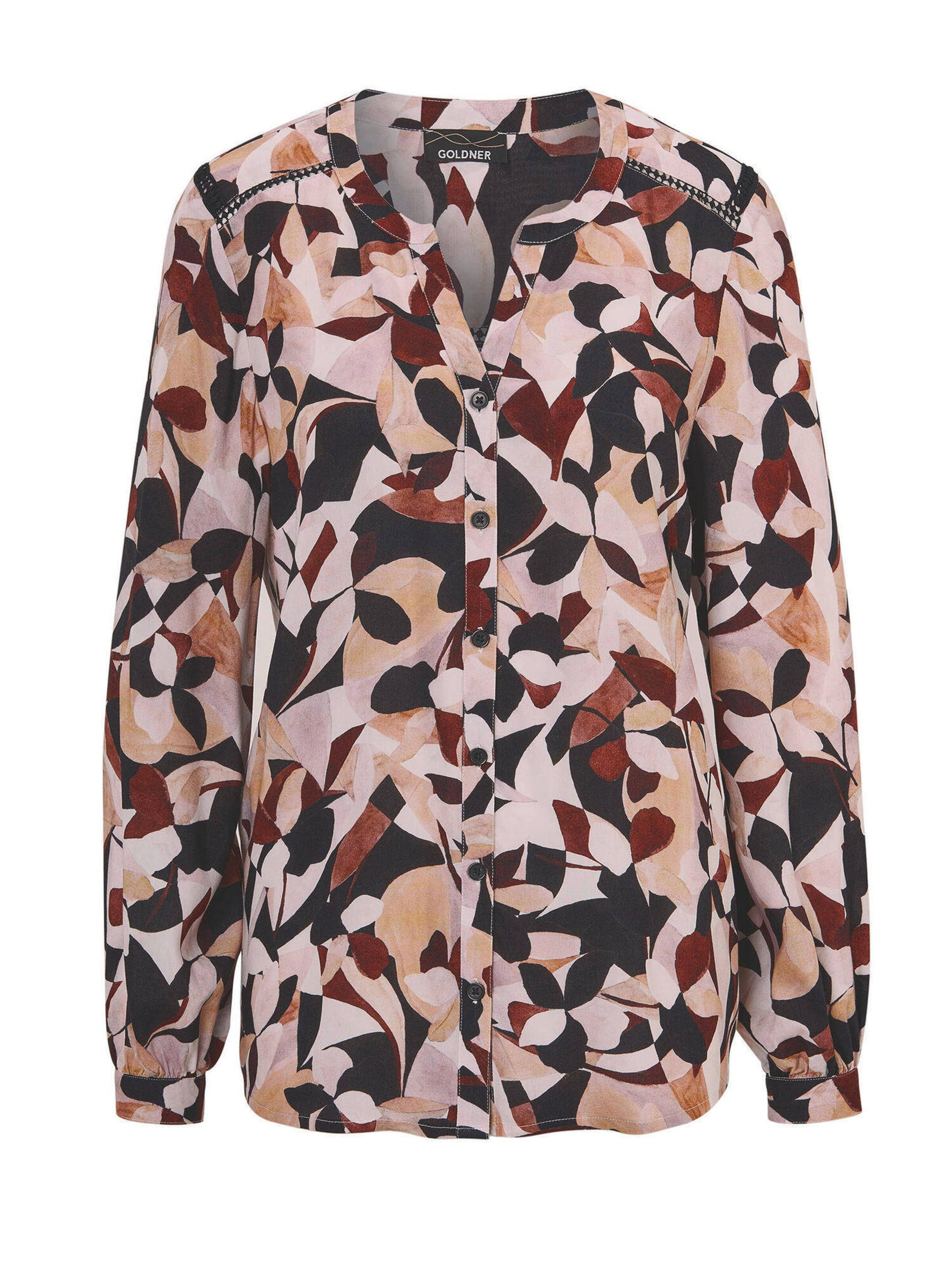 Chemisier Goldner en mélange de couleurs : devant