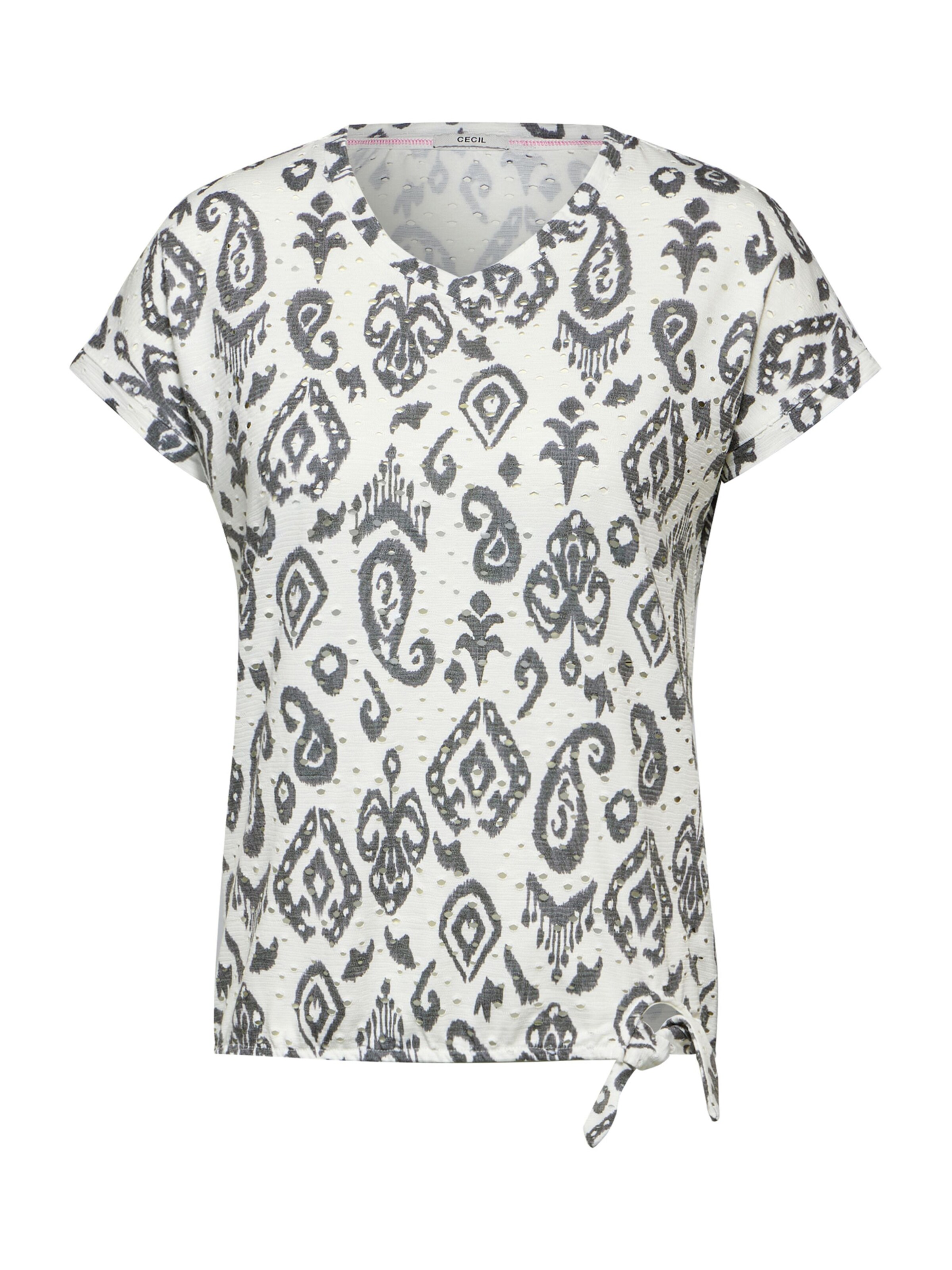 CECIL T-Shirt in Weiß: Vorderseite