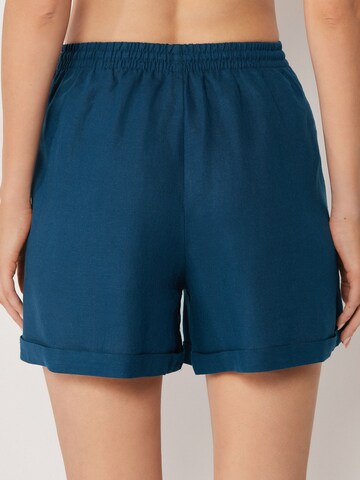 CALZEDONIA Regular Hose in Blau