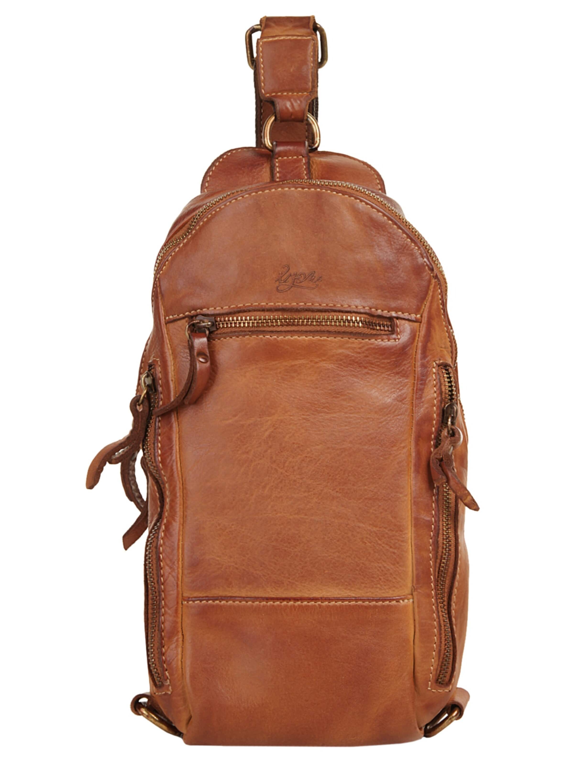 X-ZONE Crossbody Bag in Brown: front