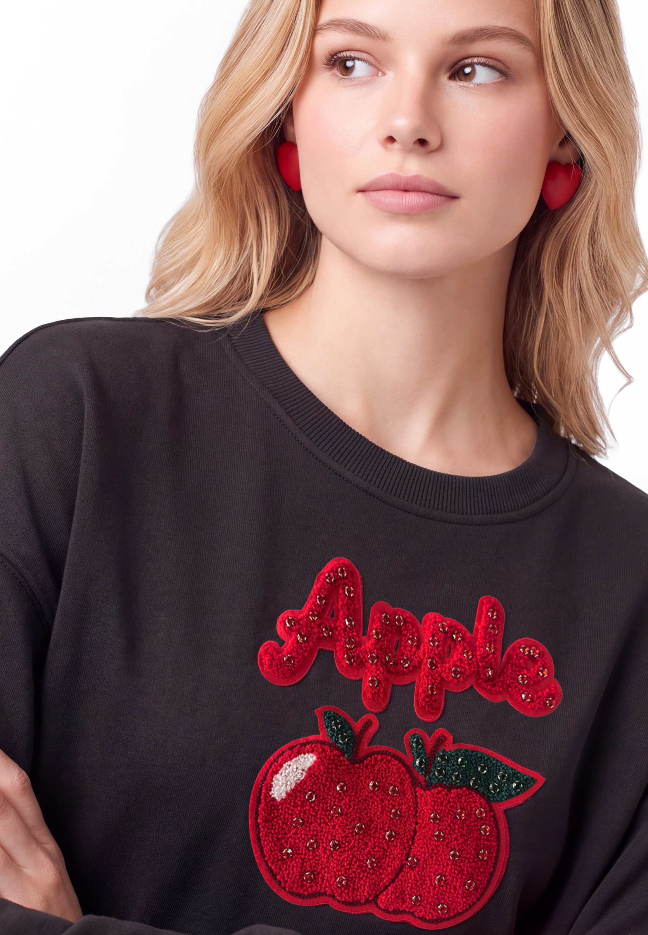 MYMO - Sweatshirt em preto