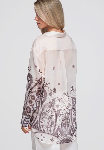 Ombre Blouse 'OW-SH-E0061' in Beige