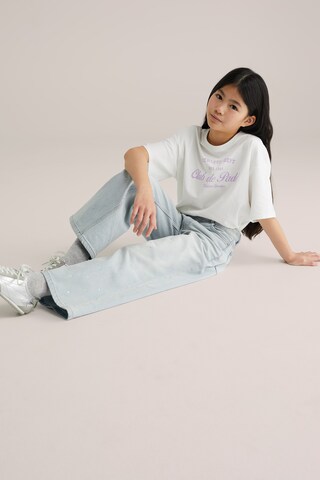 WE Fashion Wide leg Jeans in Blue