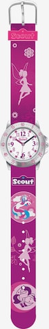 SCOUT Uhr in Pink: predná strana