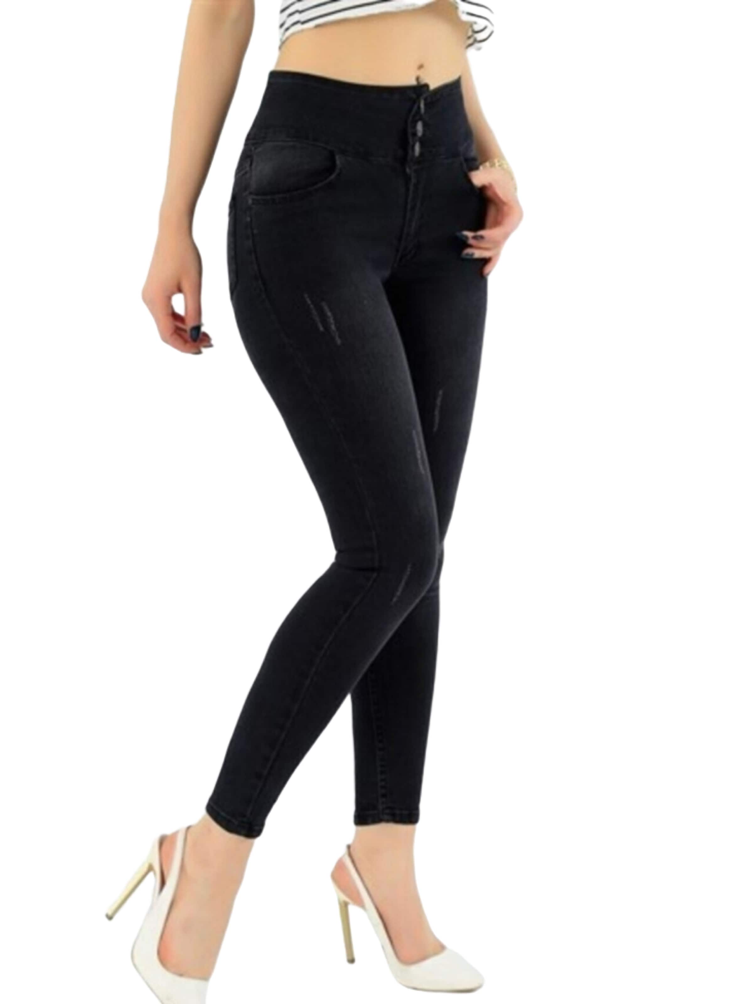 JANE's Skinny Jeans in Black