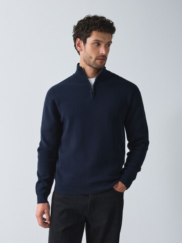 Next Sweater in Blue: front