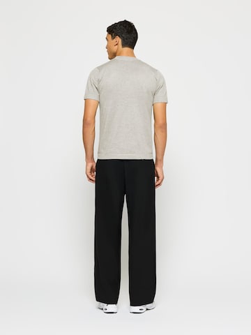 Burocs Shirt 'Slim Fine Knit' in Beige