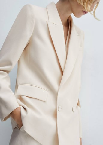 Blazer 'Tempo' MANGO en beige