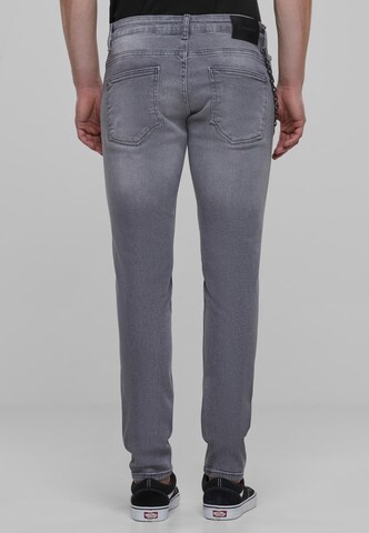 2Y Premium Skinny Jeans in Grau