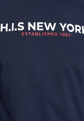 H.I.S Shirt in Blau