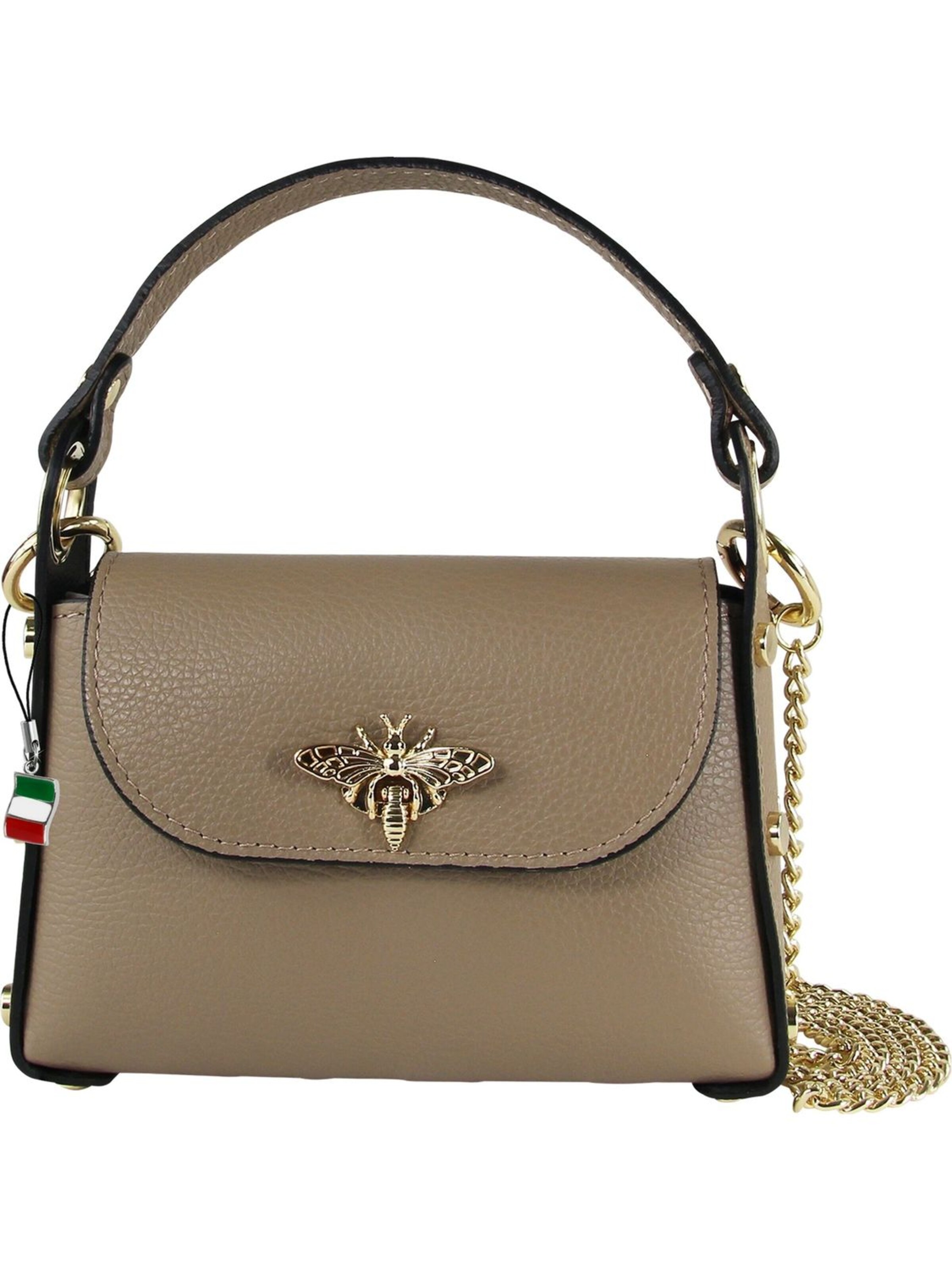 Sac bandoulière Florence en beige : devant