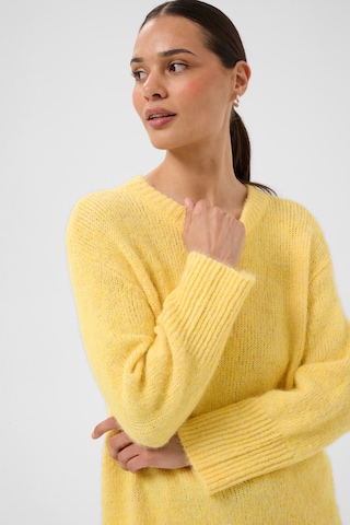 Kaffe - Jersey 'KACiona' en amarillo