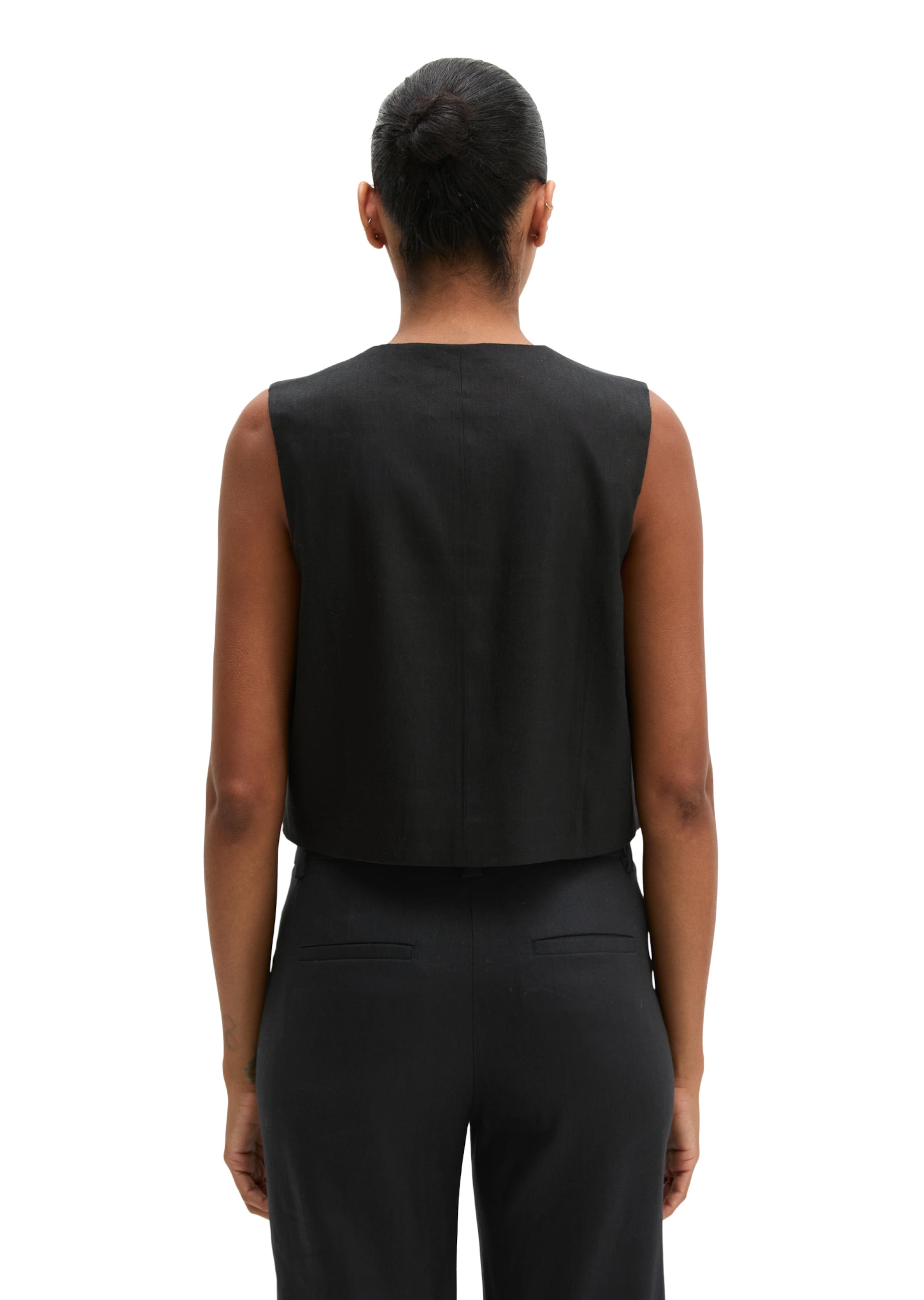 Marc O'Polo Gilet in Zwart