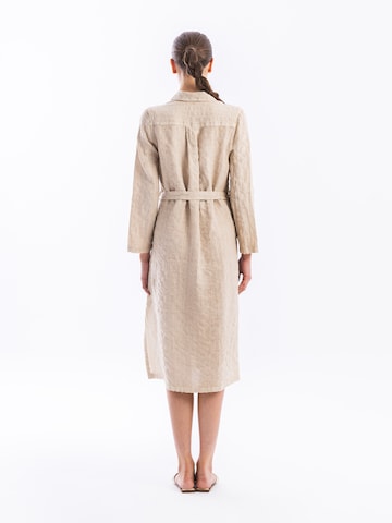 Haris Cotton Blousejurk 'Haris' in Beige