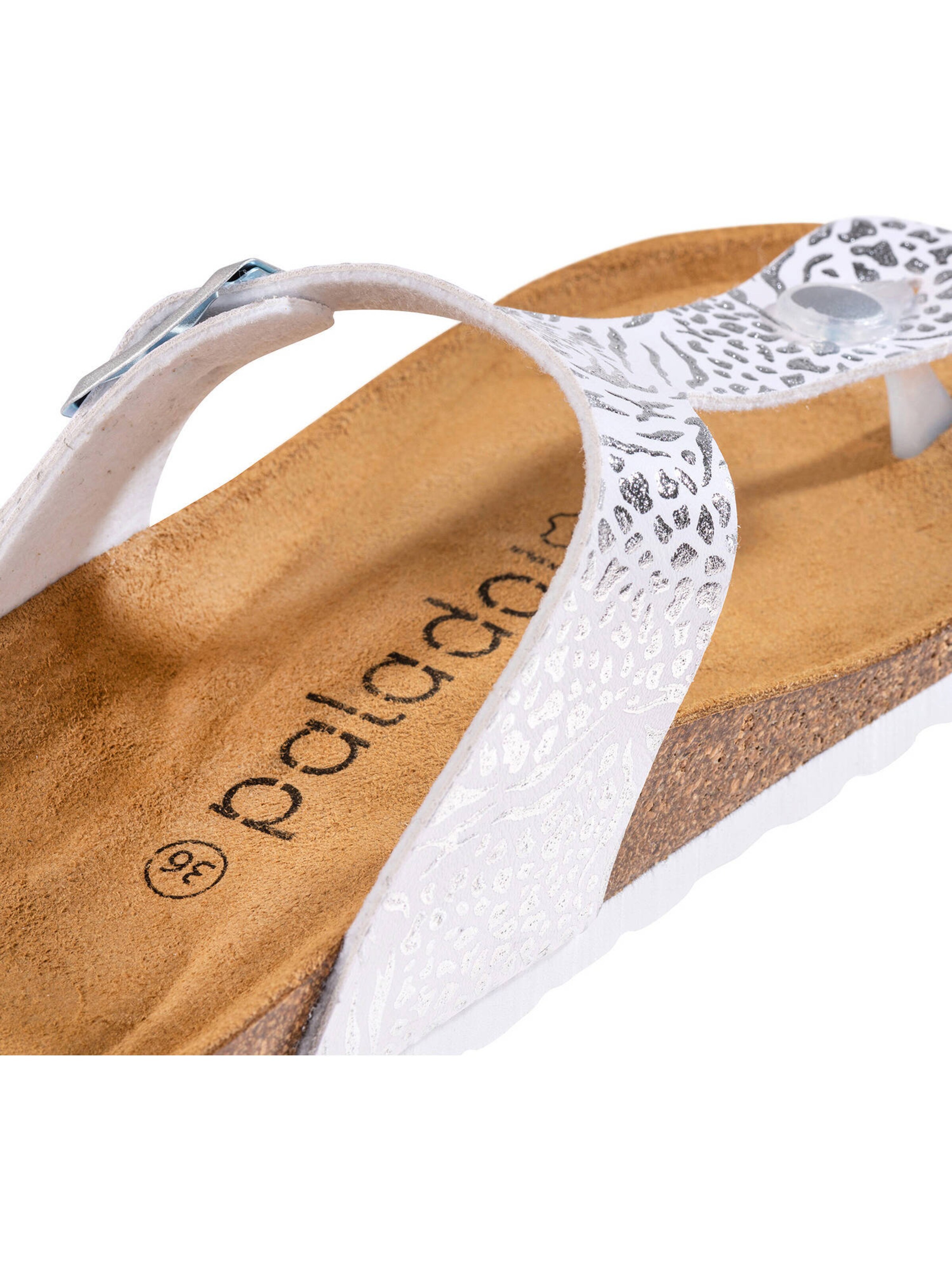 Palado T-bar sandals 'Kos' in White