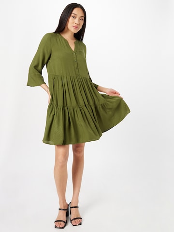 TOM TAILOR DENIM Shirt Dress in Green