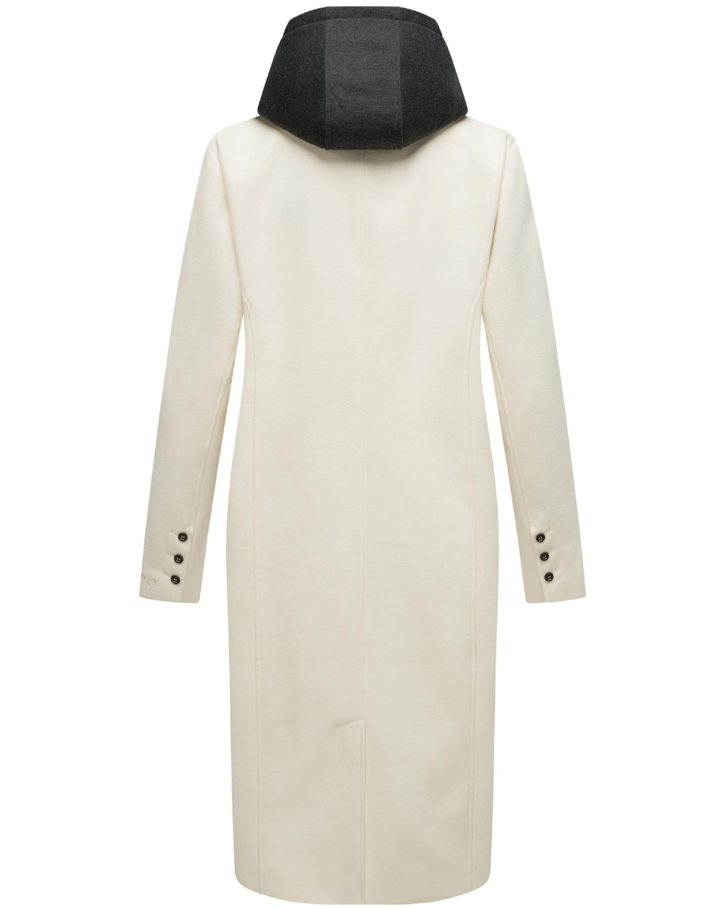 Palton de primăvară-toamnă 'Kekstraum 14' de la NAVAHOO pe alb