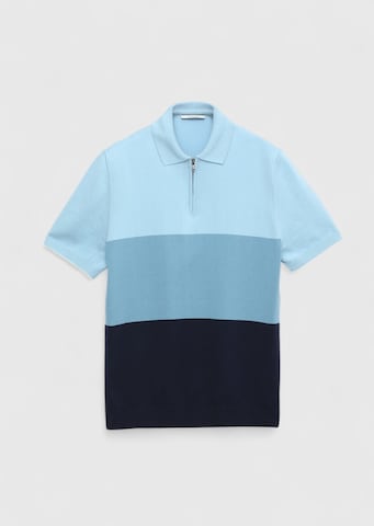 Ramsey Poloshirt in Blau: Vorderseite