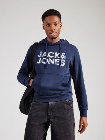 Felpa 'JJEBryan' di JACK & JONES in blu: frontale