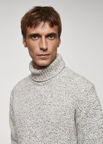 MANGO MAN Pullover 'Bistro' in Grau