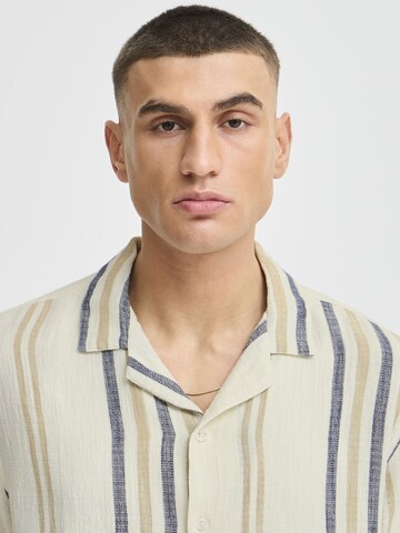 Fit confort Chemise ' SDISAI ' !Solid en beige