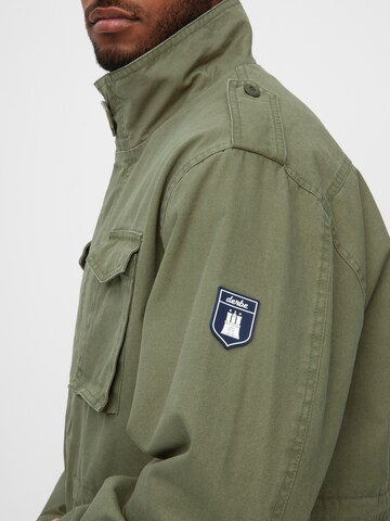 Derbe Between-Seasons Coat 'Milby' in Green
