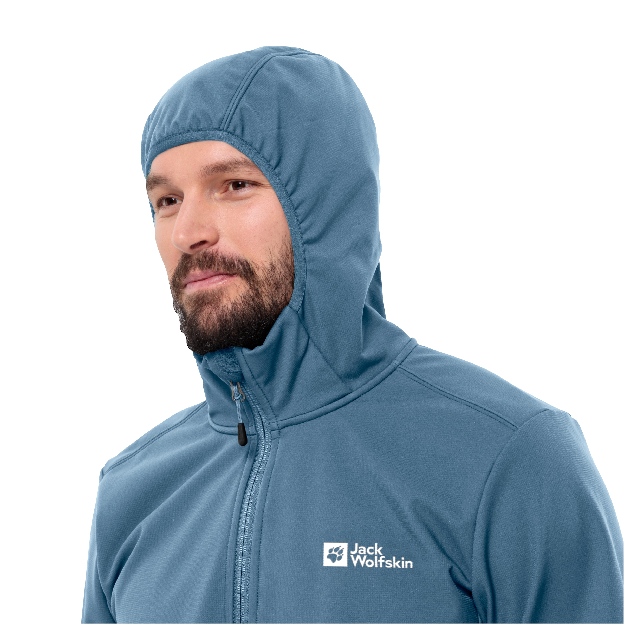 JACK WOLFSKIN Outdoor jacket 'Bornberg' in Blue