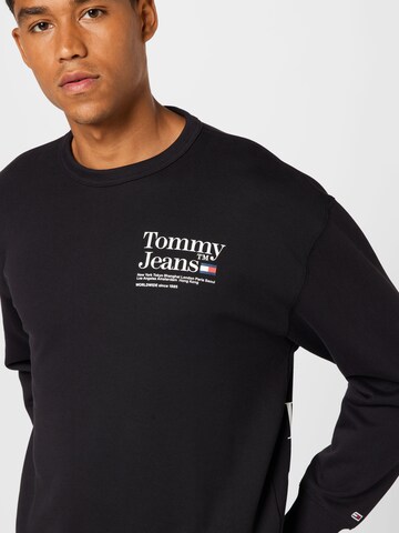 juoda Tommy Jeans Megztinis be užsegimo