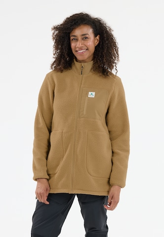 Whistler Fleece jas 'Felis' in Bruin: voorkant