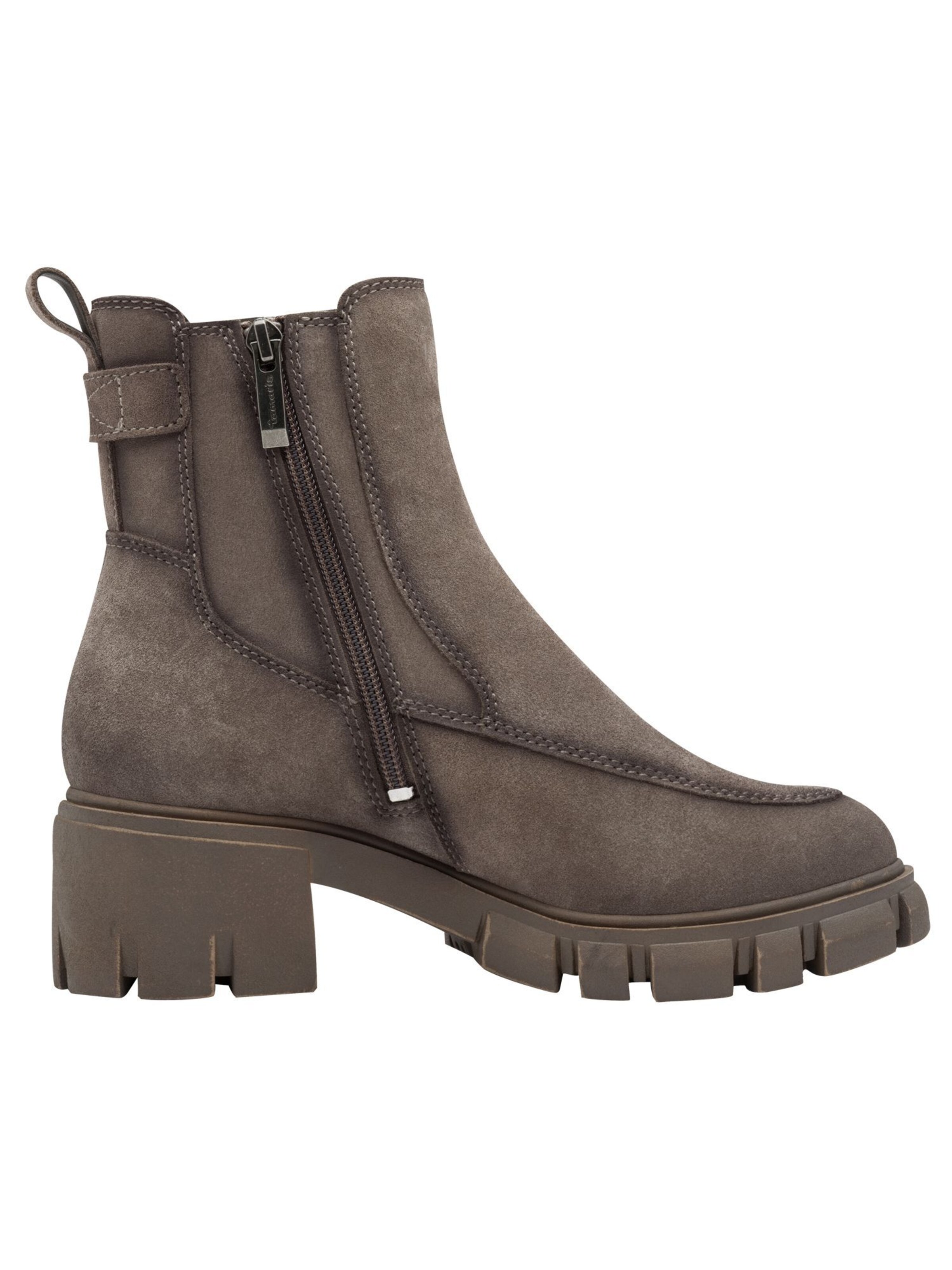 Tamaris Chelsea boots in Beige
