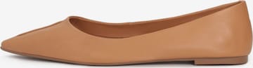 Kazar Studio Ballet Flats in Bronze: front