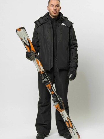 KAPPA Winter Jacket ' Ski Jacket ' in Black