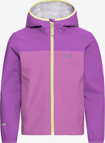 JACK WOLFSKIN Outdoor jacket in Purple: front