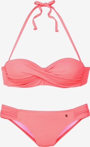 s.Oliver Balconette Bikini - narancs: elől