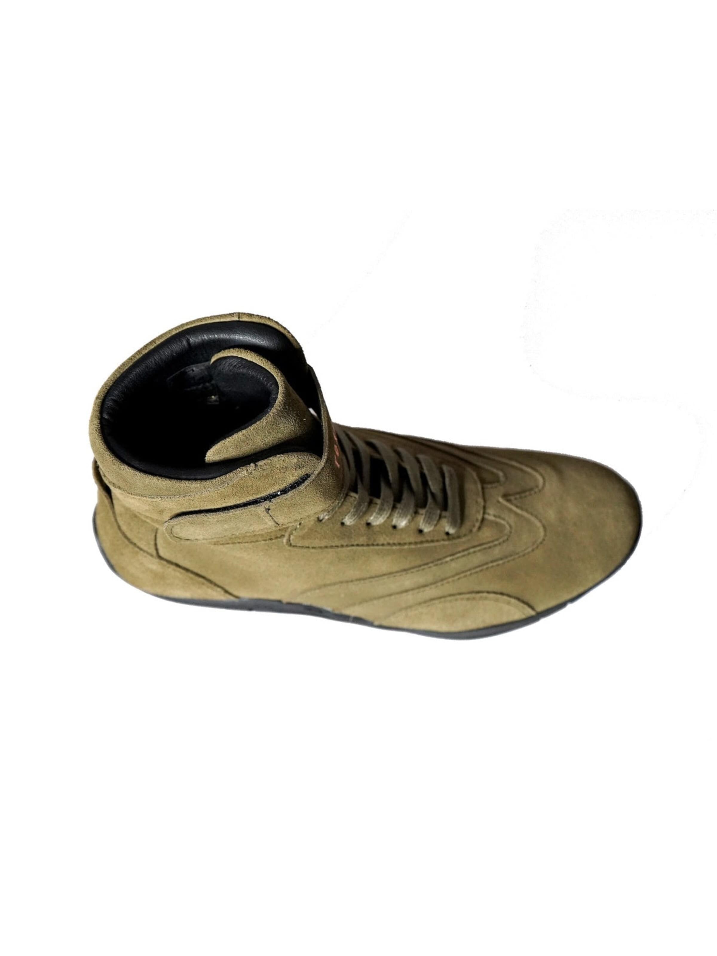 Baskets hautes Yoxeone en vert