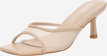 Mule 'TIANA' Raid en beige : devant