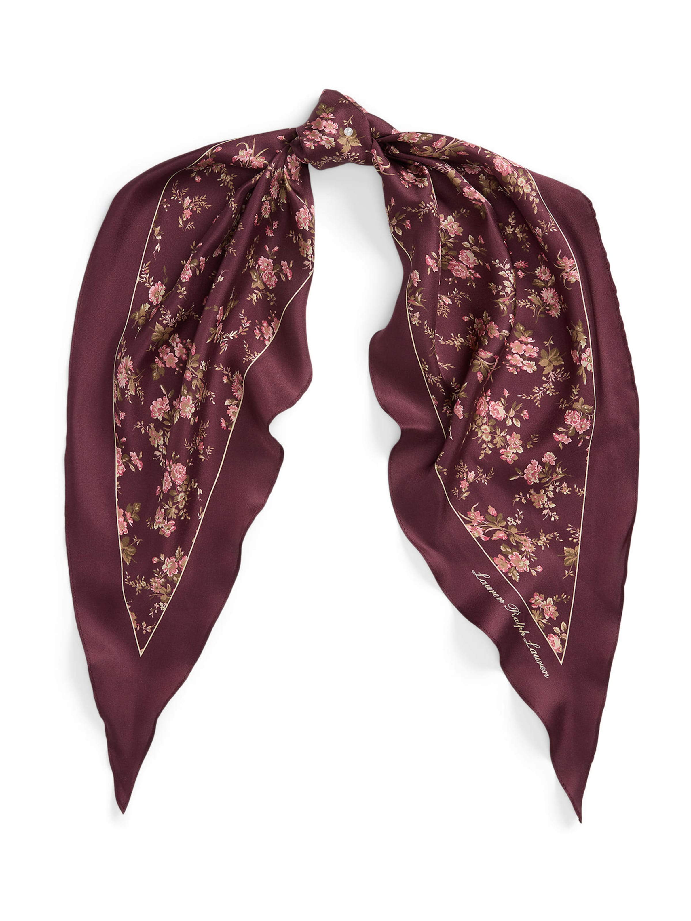 Lauren Ralph Lauren Tørklæde i rød: forside