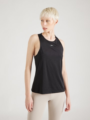 Reebok Sports Top in Black: front